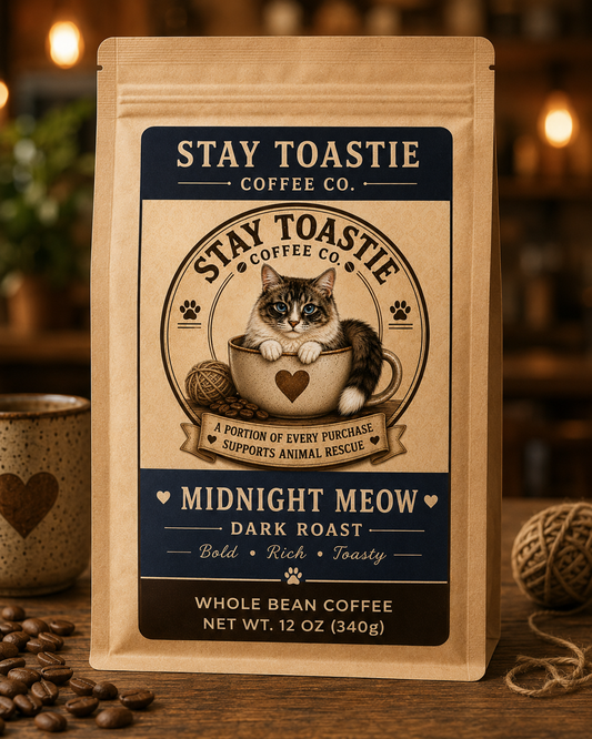 Midnight Meow Dark Roast Coffee